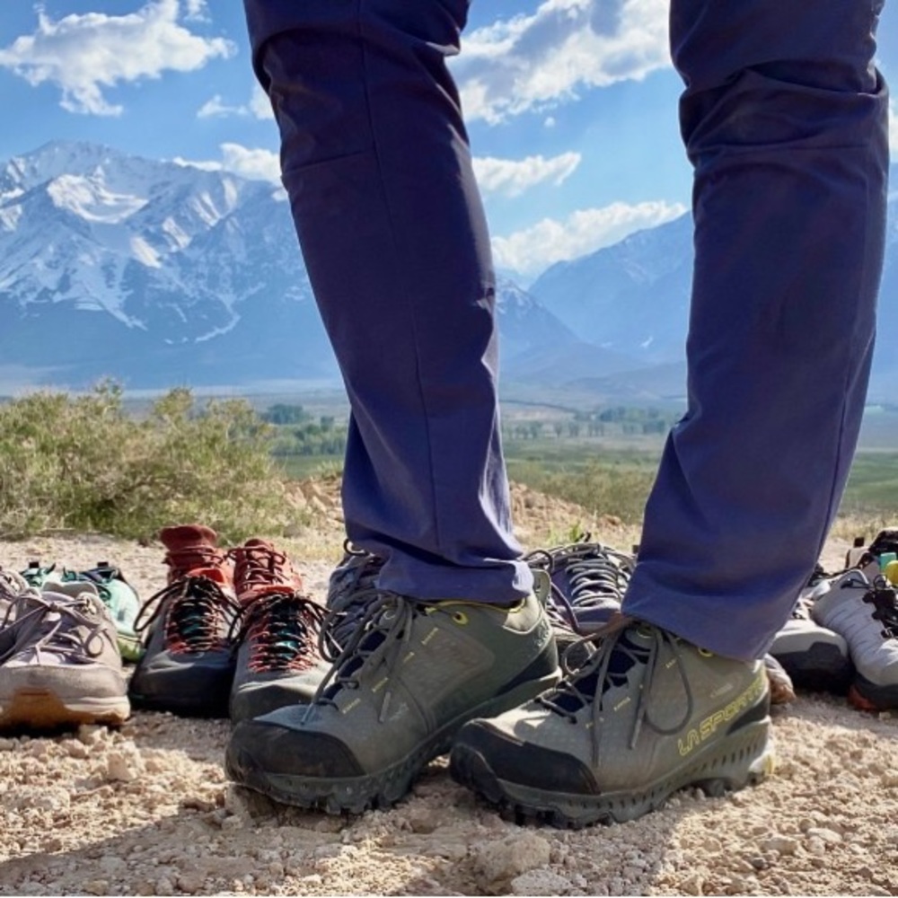 Merrell Gray and Black Hiking Boot - Picture 2 of 11